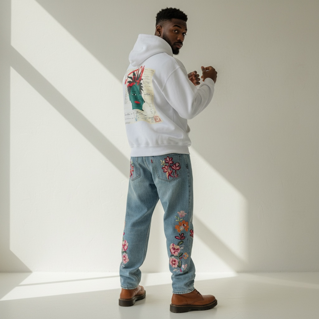 IDENTITY HOODIE — TRUE 2 SELF™ (WHITE)