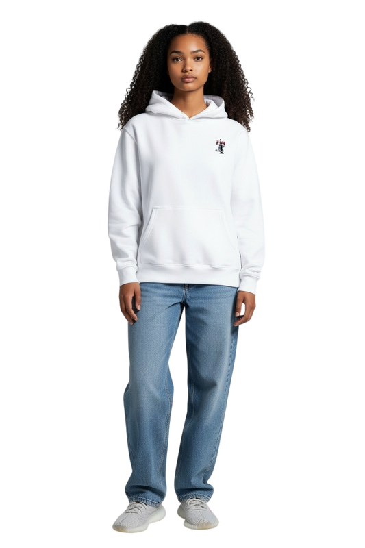 IDENTITY HOODIE — TRUE 2 SELF™  (WHITE)